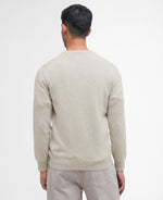Barbour Tisbury Crew neck Knitted Jumper - Mist