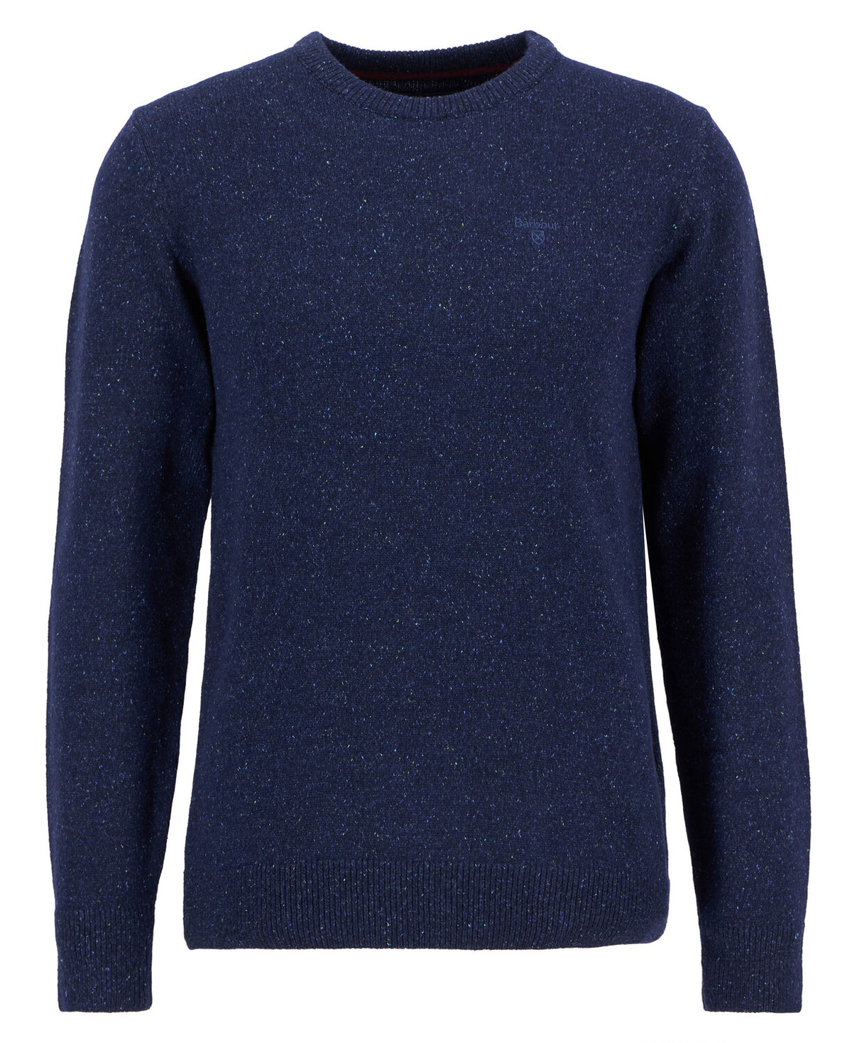Barbour Tisbury Crew Neck Knitted Jumper - Deep Blue