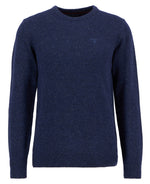 Barbour Tisbury Crew Neck Knitted Jumper - Deep Blue