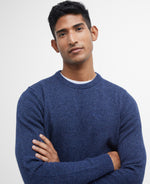 Barbour Tisbury Crew Neck Knitted Jumper - Deep Blue