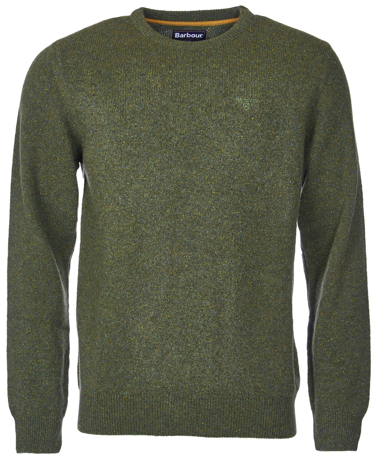 Barbour Tisbury Crew Neck Knitted Jumper - Forest Green