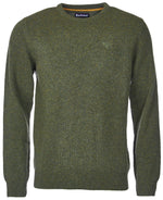 Barbour Tisbury Crew Neck Knitted Jumper - Forest Green