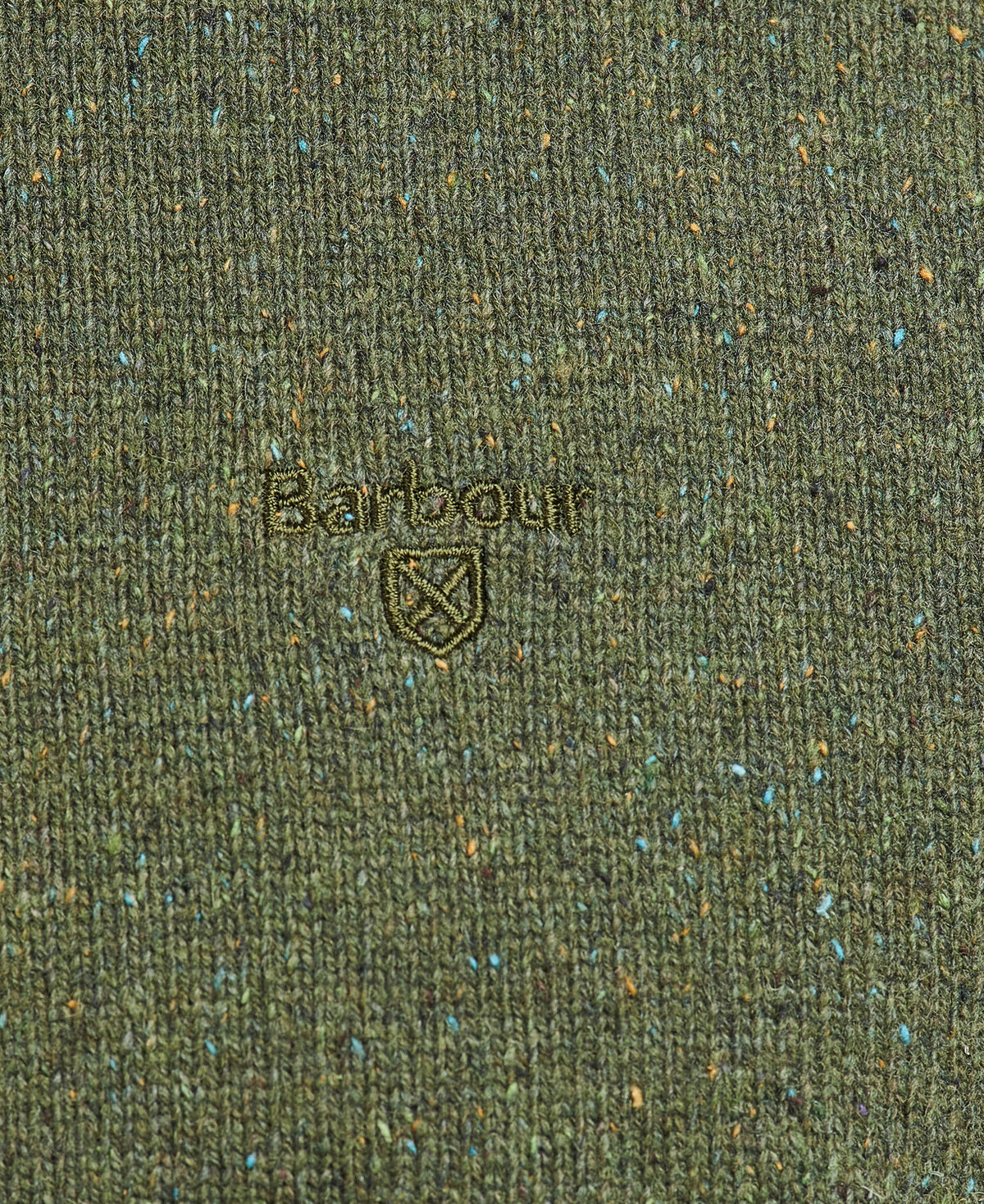 Barbour Tisbury Crew Neck Knitted Jumper - Forest Green