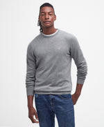 Barbour Pima Cotton Knitted Jumper - Grey