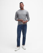 Barbour Pima Cotton Knitted Jumper - Grey