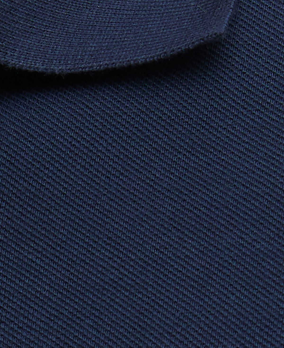 BARBOUR Tartan Pique Polo Shirt - Navy Blue