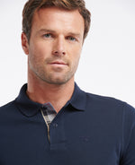 Barbour Essential Long Sleeve Polo Shirt - Navy