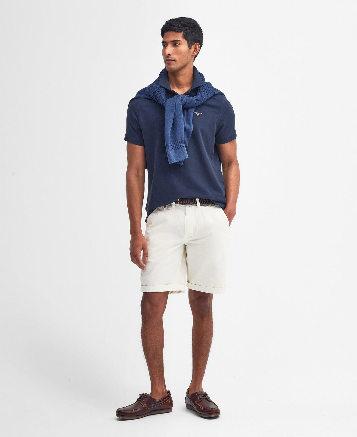 BARBOUR Sports Polo Shirt - New Navy