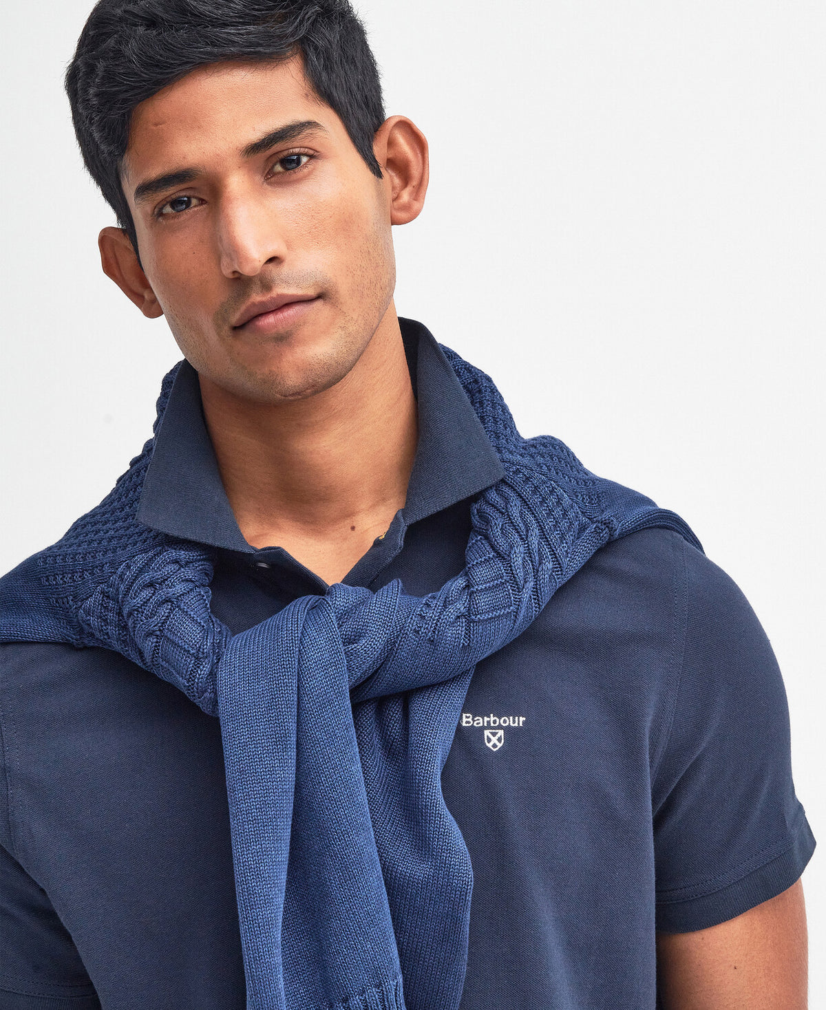 BARBOUR Sports Polo Shirt - New Navy