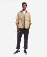 Barbour Washed Overshirt - Washed Stone