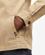 Barbour Washed Overshirt - Washed Stone