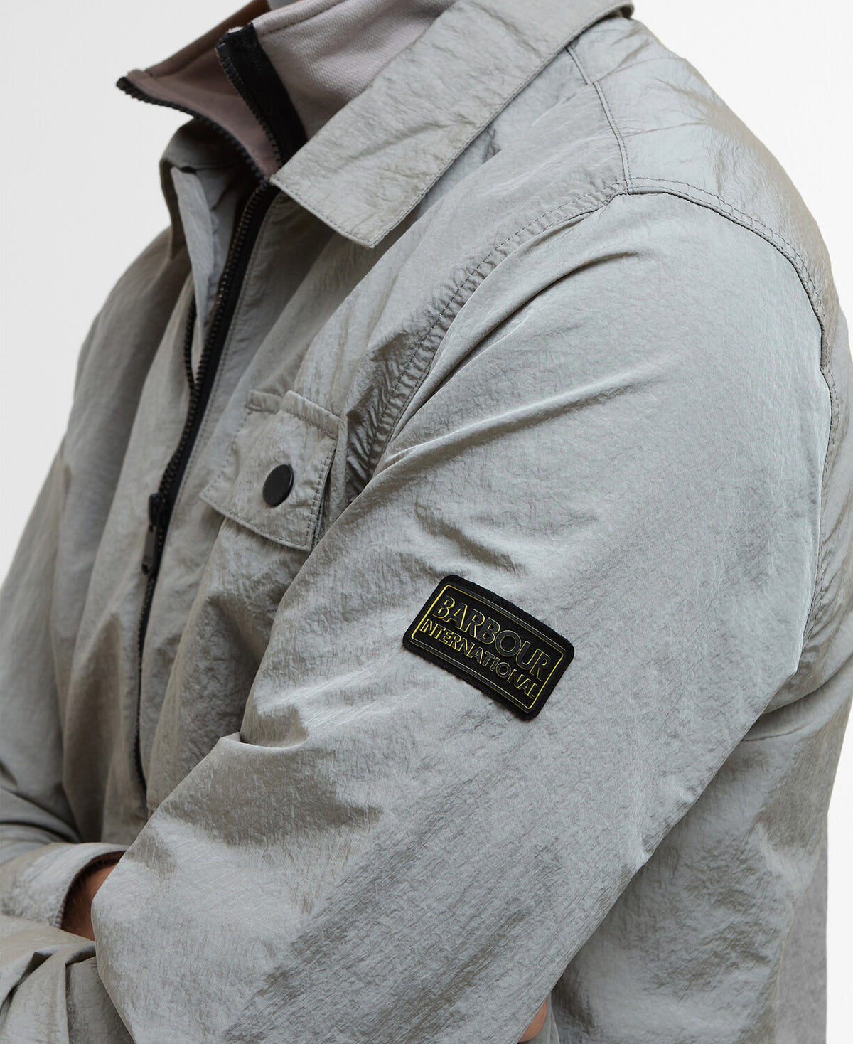 Barbour International Inline Overshirt - Pale Slate