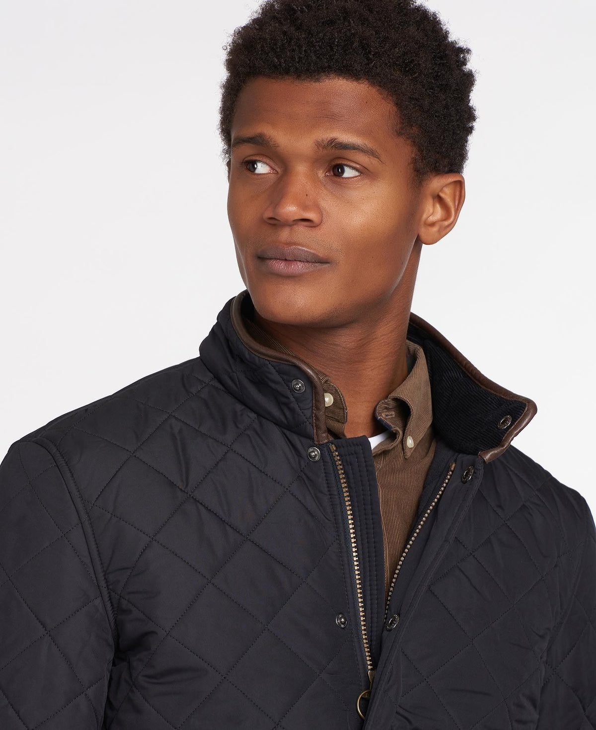 Barbour Powell Quilt Jacket - Navy Blue