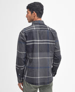 Barbour Dunoon Tailored Tartan Shirt - Graphite Black