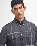 Barbour Dunoon Tailored Tartan Shirt - Graphite Black
