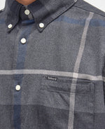 Barbour Dunoon Tailored Tartan Shirt - Graphite Black