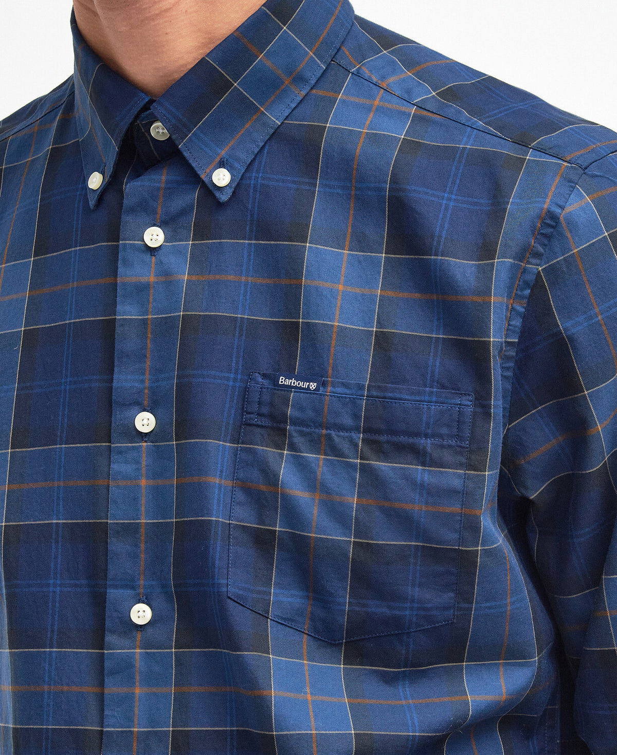 Barbour Wetheram Tailored Shirt - Midnight Tartan