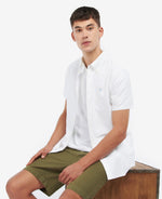 Barbour Oxtown S/S Tailored Shirt - White