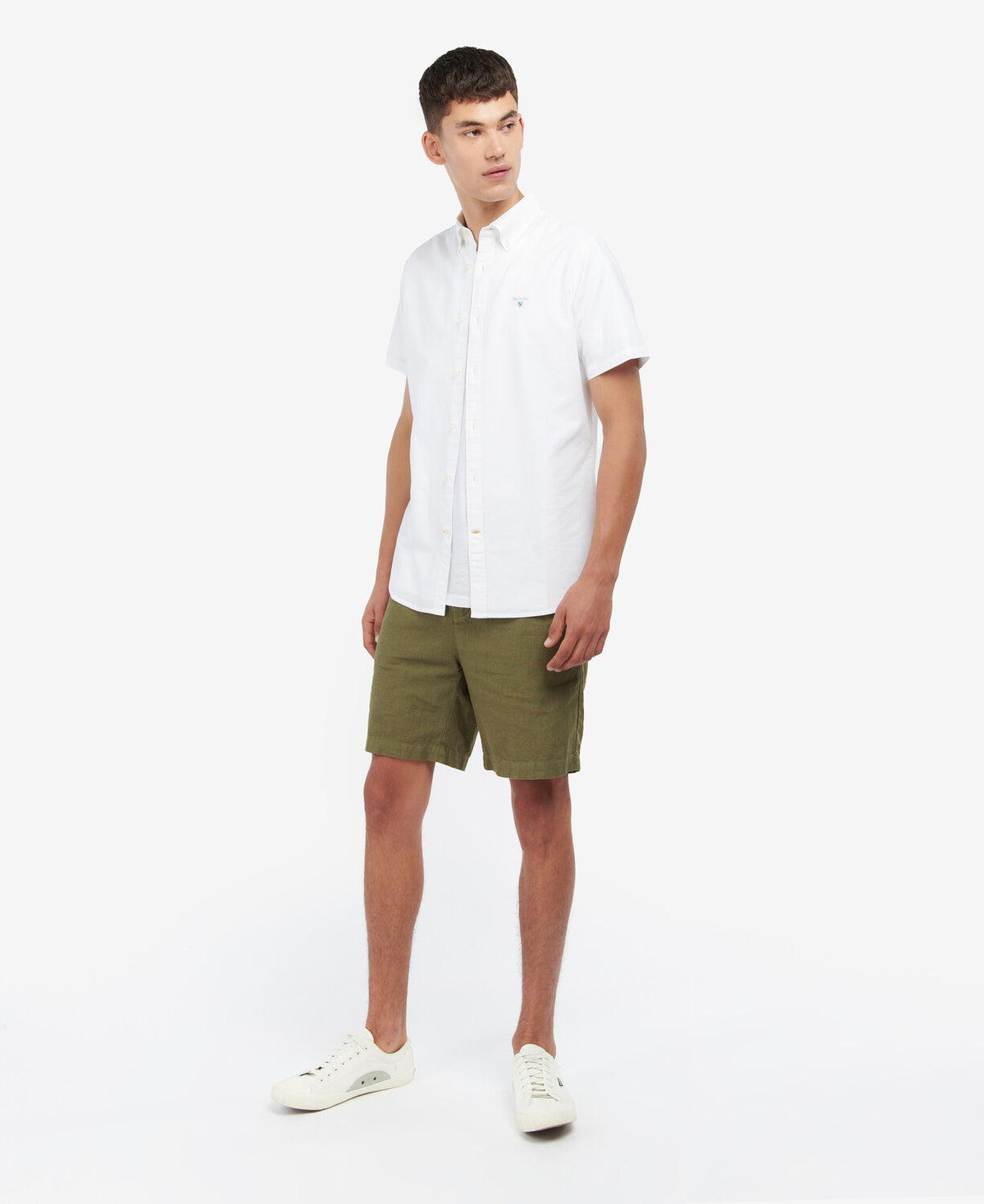 Barbour Oxtown S/S Tailored Shirt - White