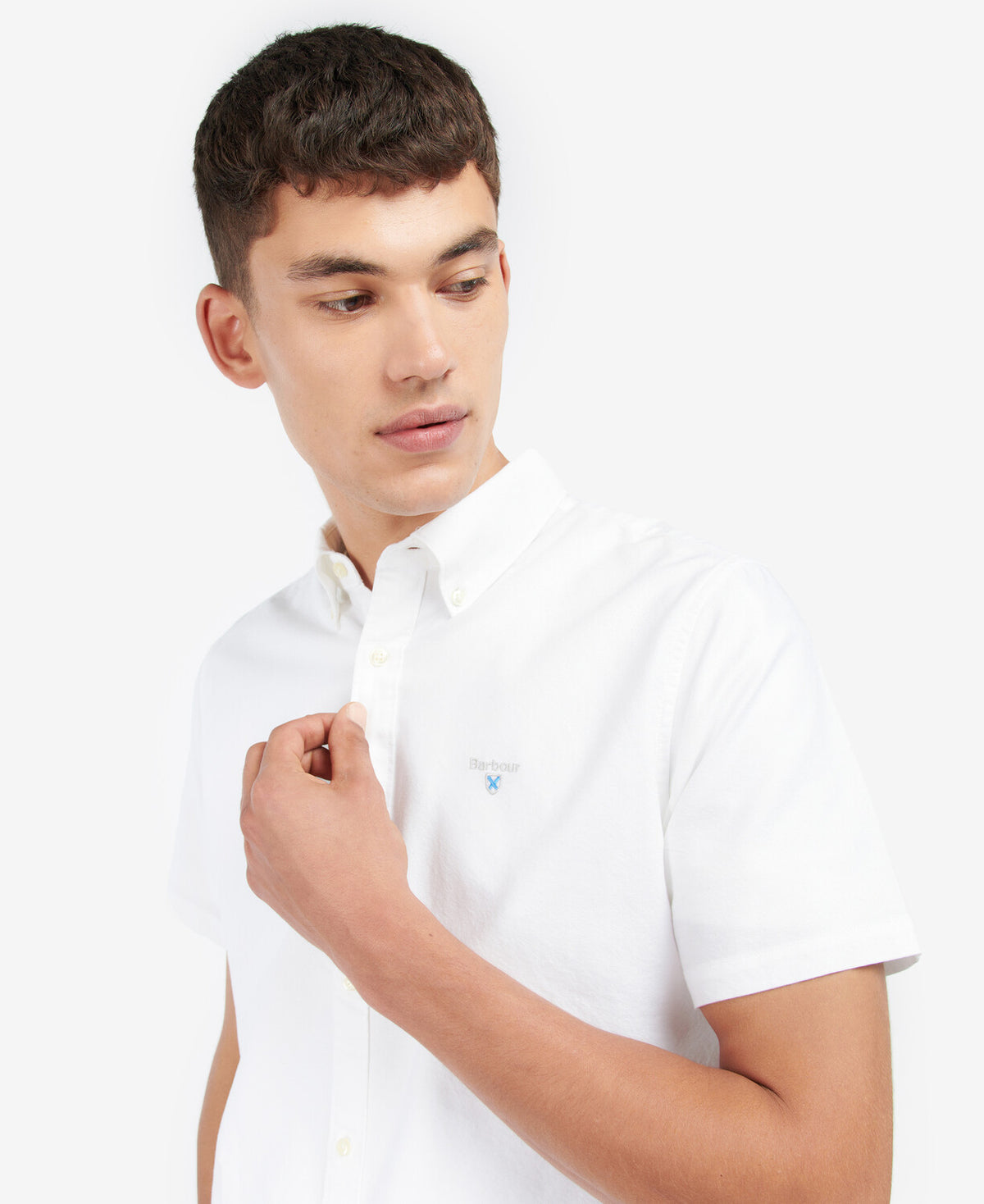 Barbour Oxtown S/S Tailored Shirt - White