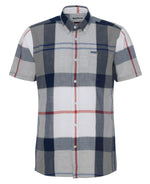 Barbour Doughill Short Sleeve Tartan Shirt - Bleached Pine