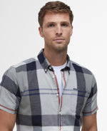 Barbour Doughill Short Sleeve Tartan Shirt - Bleached Pine