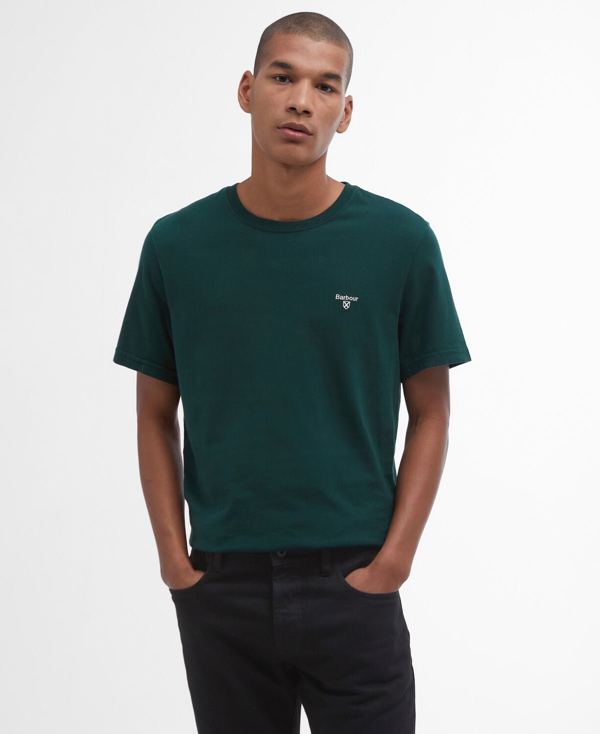 Barbour Essential Sports T-Shirt - Seaweed