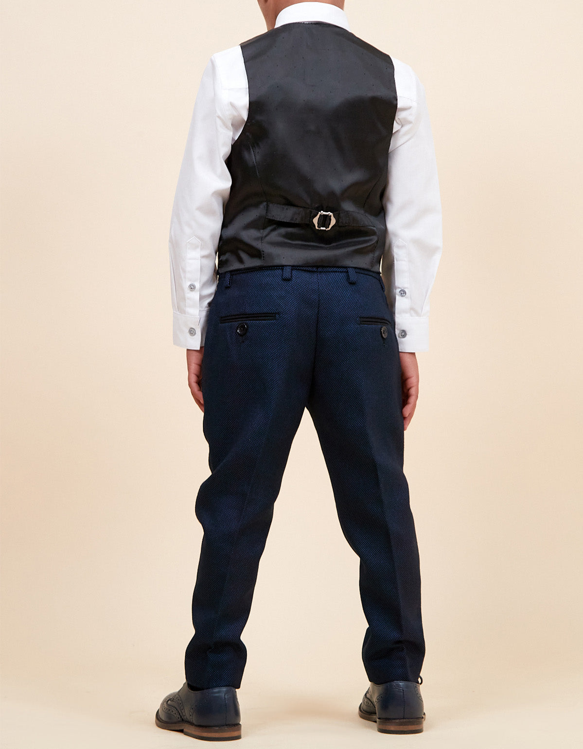 Marc Darcy Callum Kids 3pc Suit - Navy Blue