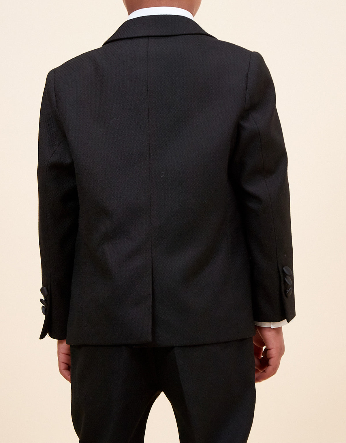 Marc Darcy Dalton Tux Kids 3pc Suit - Black