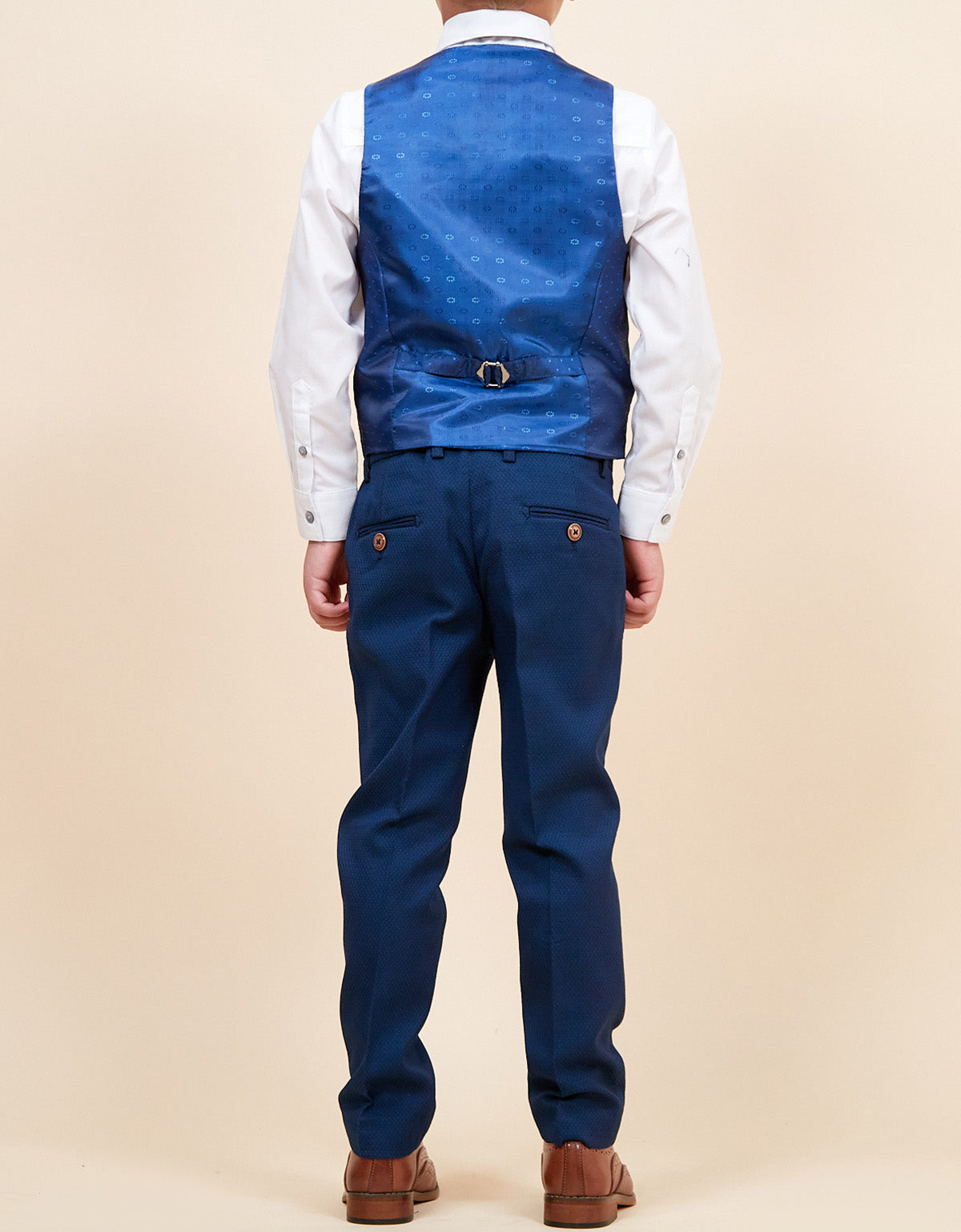 MARC DARCY Max Kids 3pc Suit - Royal Blue