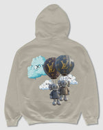 Miracles Balloon Hoody - Stone