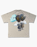 Miracles Balloon T-Shirt - Stone