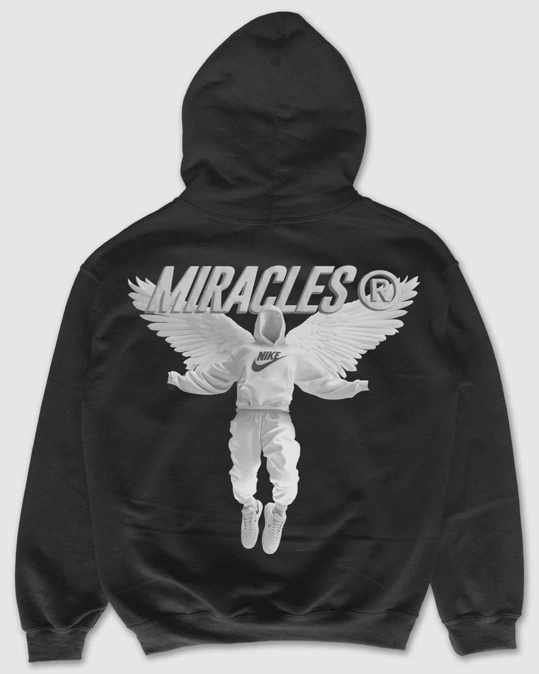 Miracles Hero Hoodie - Black