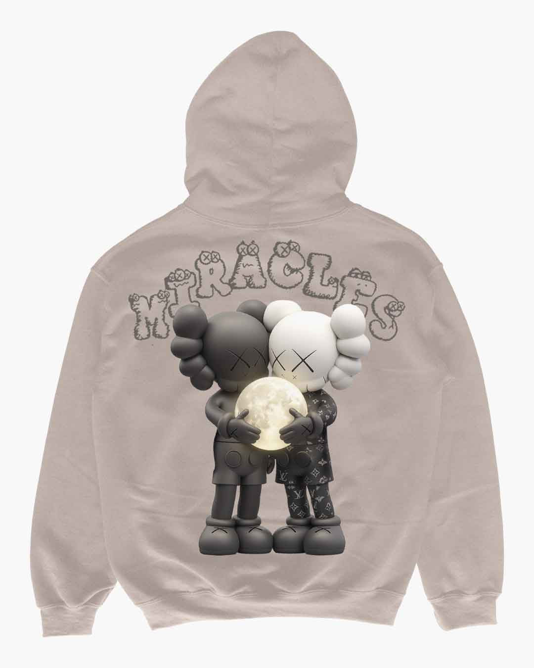 Miracles Moon Hoodie - Beige