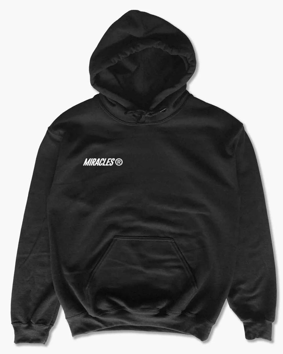 Miracles Balloon Hoody - Black