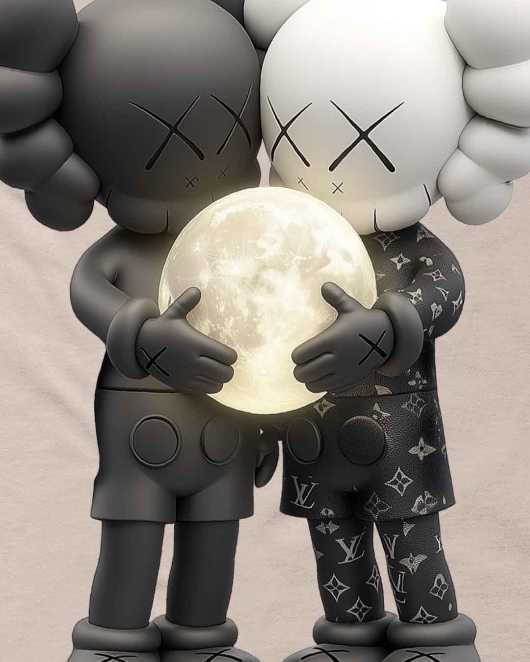 Miracles Moon Hoodie - Beige