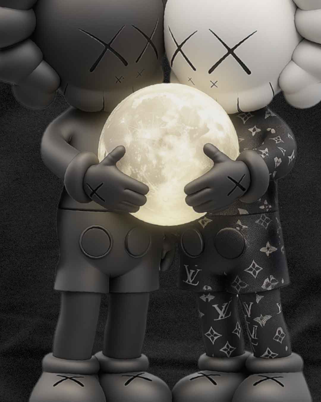 Miracles Moon Hoodie - Black