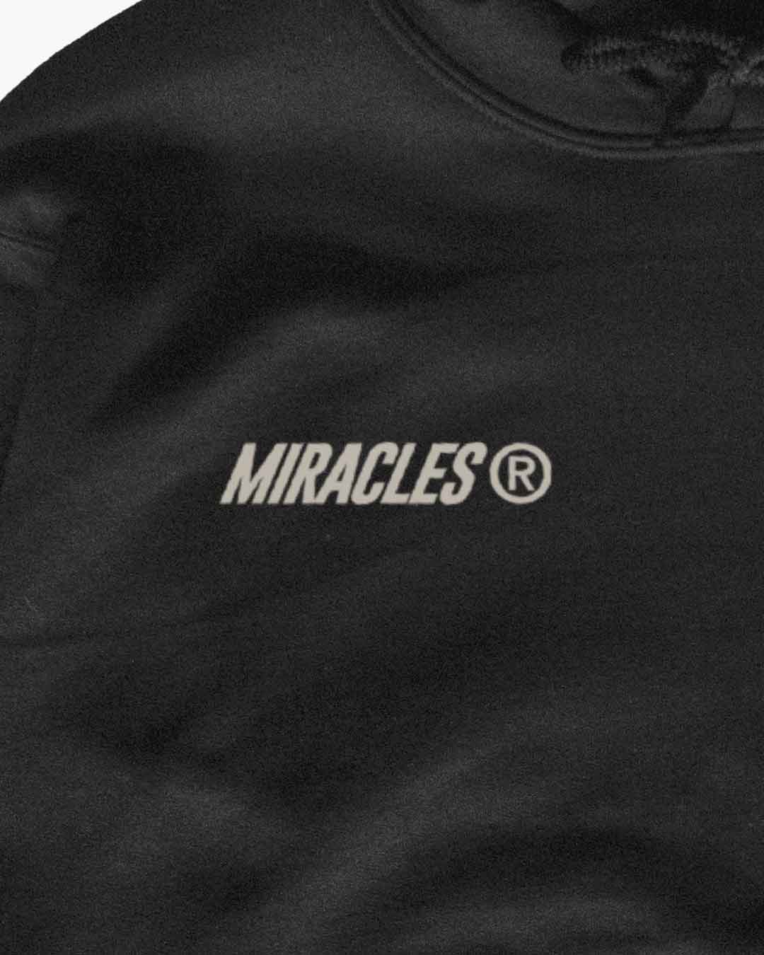 Miracles Moon Hoodie - Black