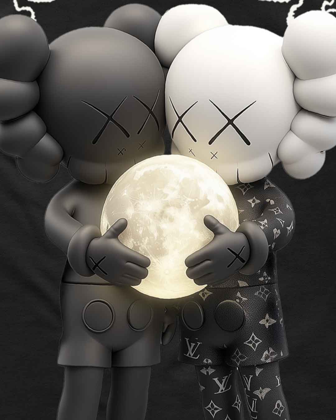 Miracles Moon T-Shirt - Black