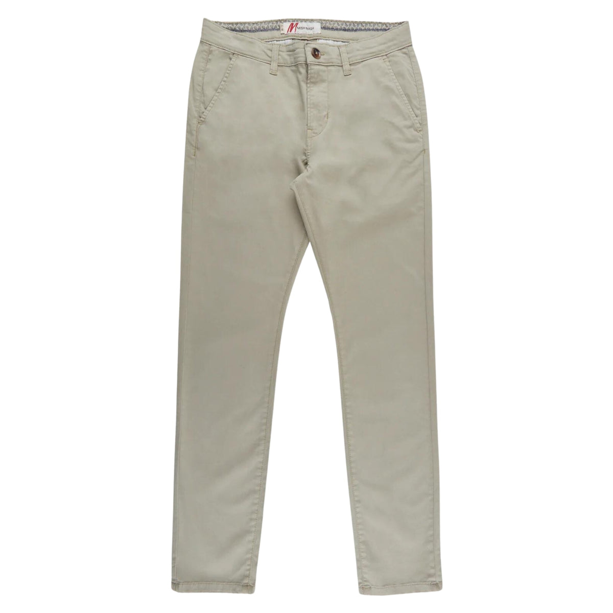 Bromley casual 4 pocket tapered chino Desert Sage