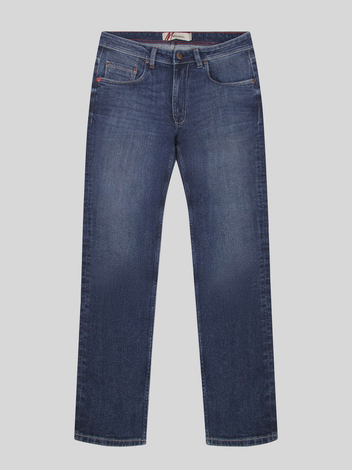 Mish Mash Marengo Straight Denim Jean - Mid Blue