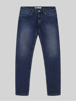 Mish Mash Mirage Tapered Stretch Denim Jean - Mid Blue