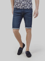 Mish Mash Paul Denim Shorts - Dark Blue