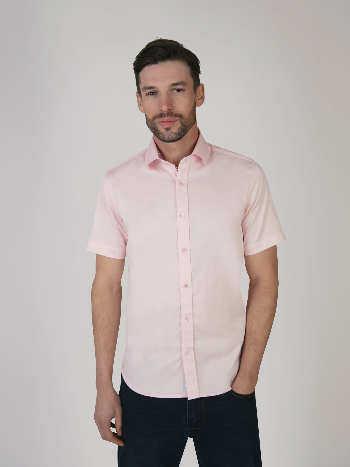 Mish Mash Rosewood Short Sleeve Shirt - Pink