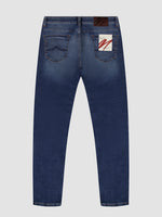 Mish Mash Ajanta Tapered Stretch Denim Jean - Mid Blue