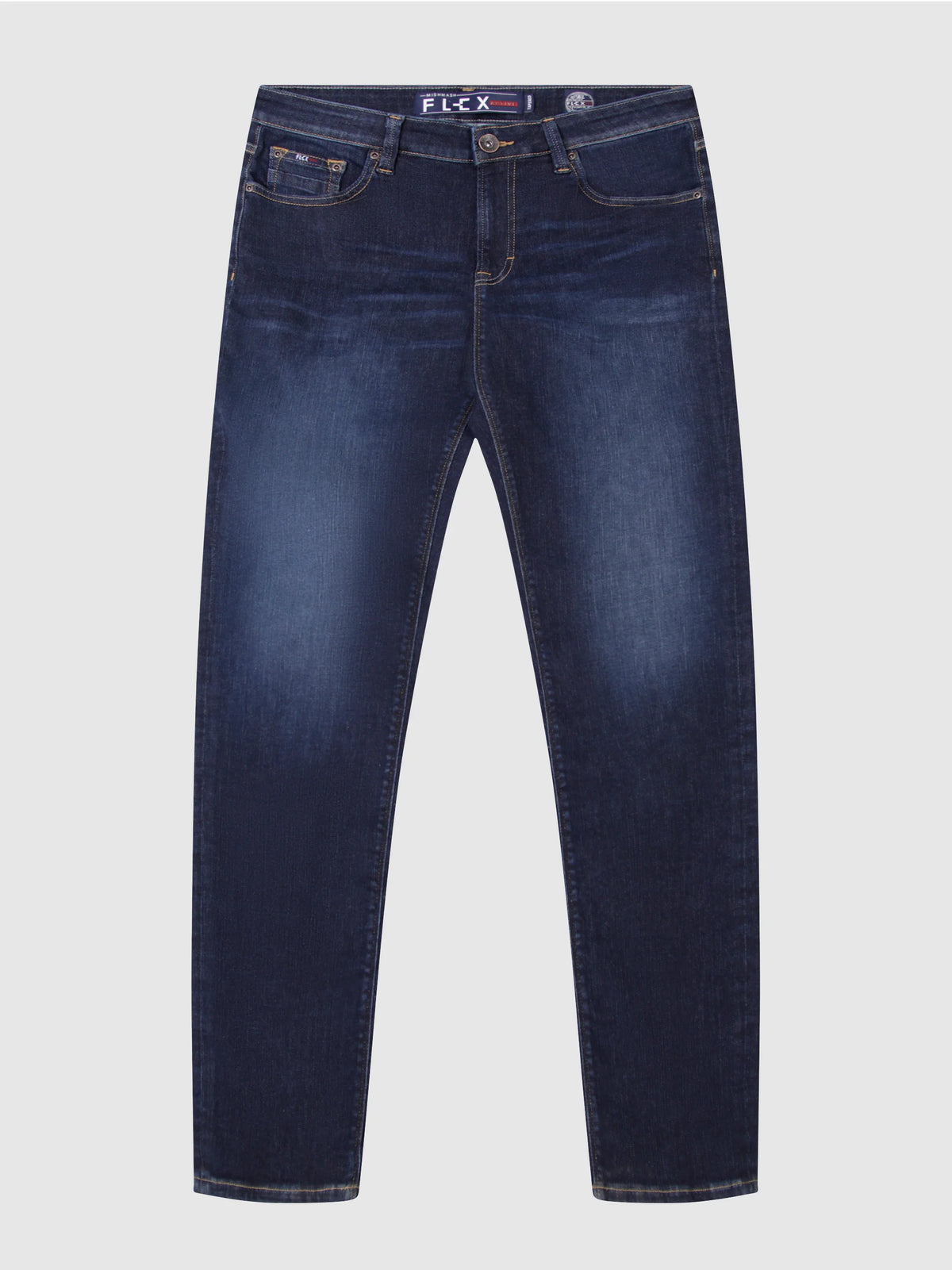 Mish Mash Flex Active Stretch Tapered Jean - Dark Blue
