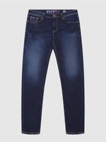 Mish Mash Flex Active Stretch Tapered Jean - Dark Blue
