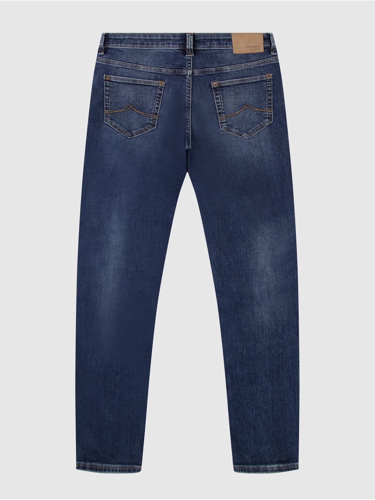 Mish Mash Flex Active Stretch Tapered Jean - Mid Blue