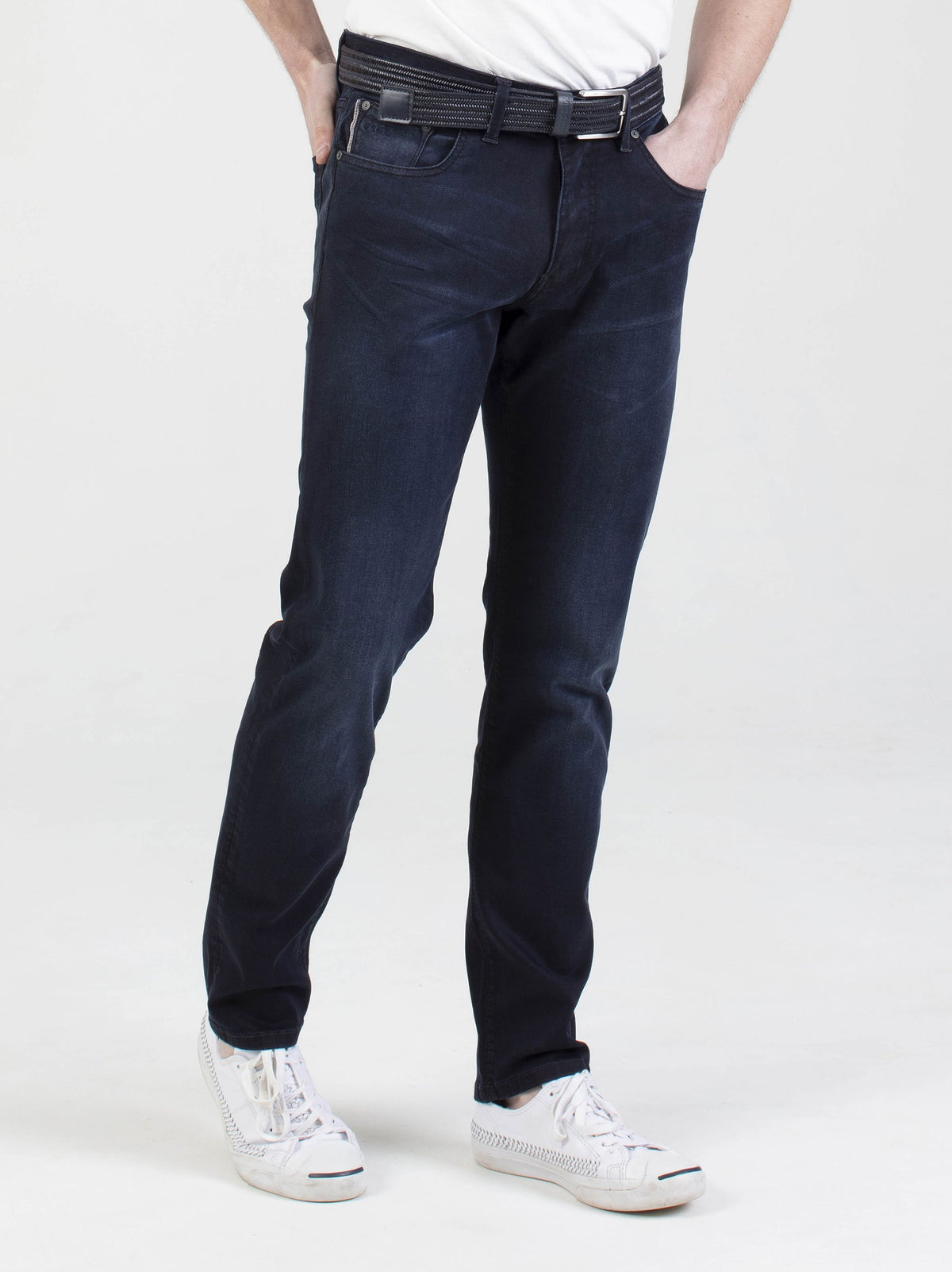 Mish Mash Flex Twilight Tapered Jean - Dark Blue