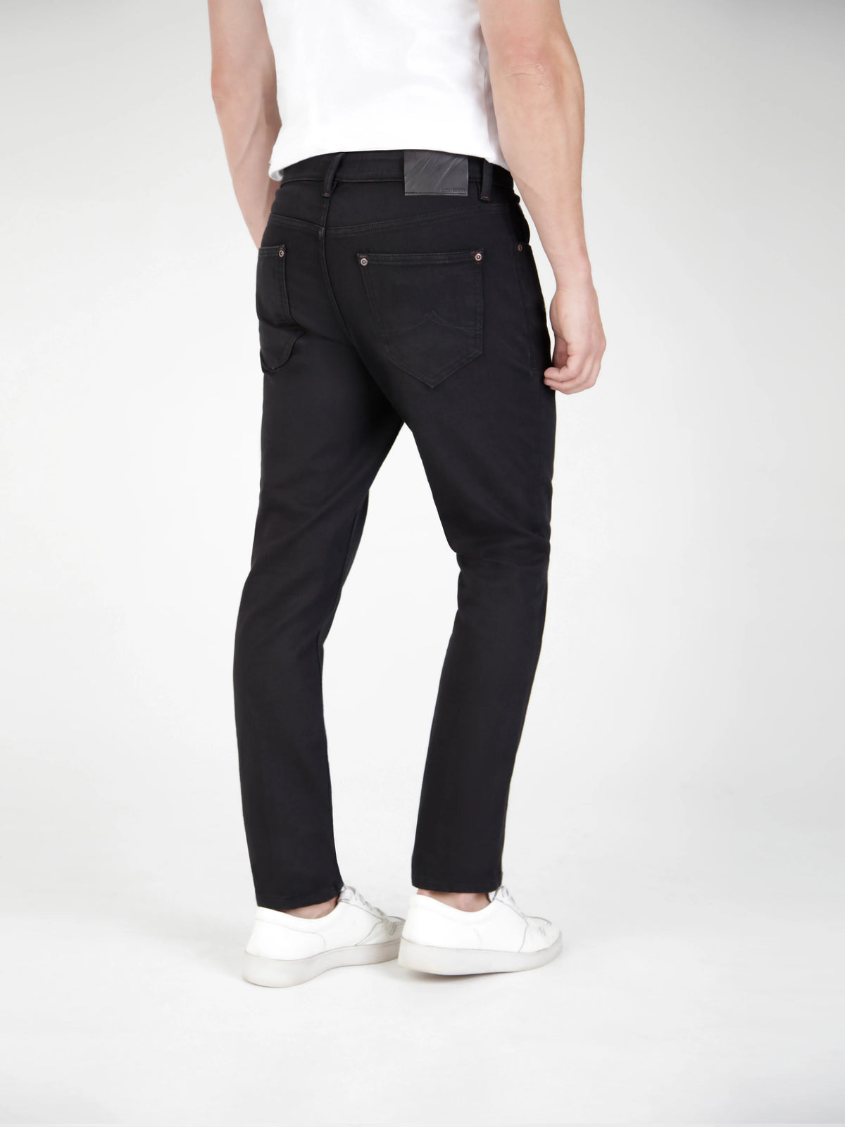 Mish Mash Mirage Tapered Stretch Denim Jean - Black